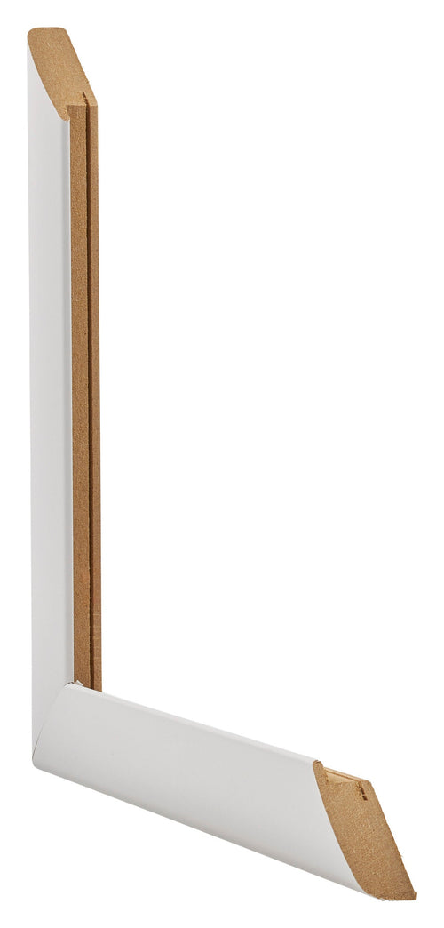 Como MDF Photo Frame 68x98cm White Matte Intersection | Yourdecoration.com