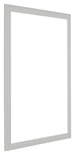 Como MDF Photo Frame 68x98cm White Woodgrain Front Oblique | Yourdecoration.com