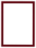Como MDF Photo Frame 68x98cm Wine Red Swept Front | Yourdecoration.com
