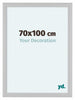Como MDF Photo Frame 70x100cm White Matte Front Size | Yourdecoration.com