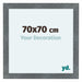 Como MDF Photo Frame 70x70cm Iron Swept Front Size | Yourdecoration.com