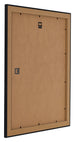 Como MDF Photo Frame 70x90cm Black Matte Back Oblique | Yourdecoration.com