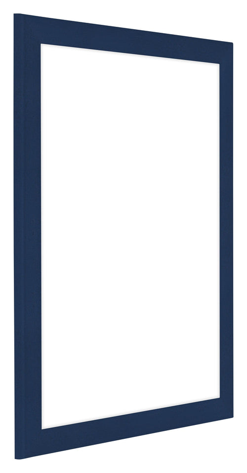 Como MDF Photo Frame 70x90cm Dark Blue Swept Front Oblique | Yourdecoration.com
