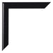 Como MDF Photo Frame 75x100cm Black High Gloss Corner | Yourdecoration.com