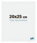 Evry Plastic Photo Frame 20x25cm White High Gloss Front Size | Yourdecoration.com