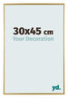 Evry Plastic Photo Frame 30x45cm Gold Front Size | Yourdecoration.nl