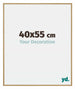 Evry Plastic Photo Frame 40x55cm Beech Light Front Size | Yourdecoration.com