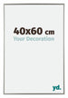 Evry Plastic Photo Frame 40x60cm Champagne Front Size | Yourdecoration.com