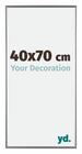 Evry Plastic Photo Frame 40x70cm Silver Front Size | Yourdecoration.com