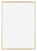 Evry Plastic Photo Frame 42x59 4cm A2 Gold Front | Yourdecoration.nl