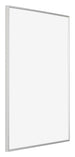Evry Plastic Photo Frame 45x60cm Silver Front Oblique | Yourdecoration.com