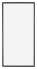 Evry Plastic Photo Frame 45x80cm Black Matt Front | Yourdecoration.com