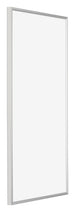 Evry Plastic Photo Frame 45x80cm Silver Front Oblique | Yourdecoration.com