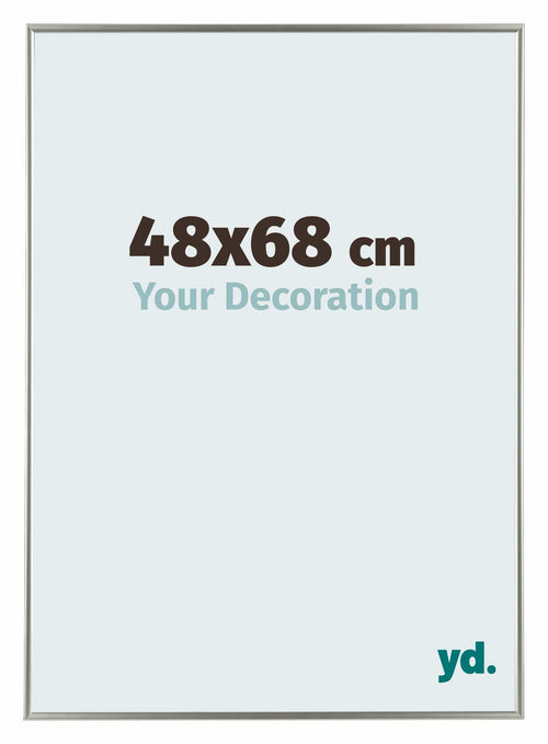 Evry Plastic Photo Frame 48x68cm Champagne Front Size | Yourdecoration.com