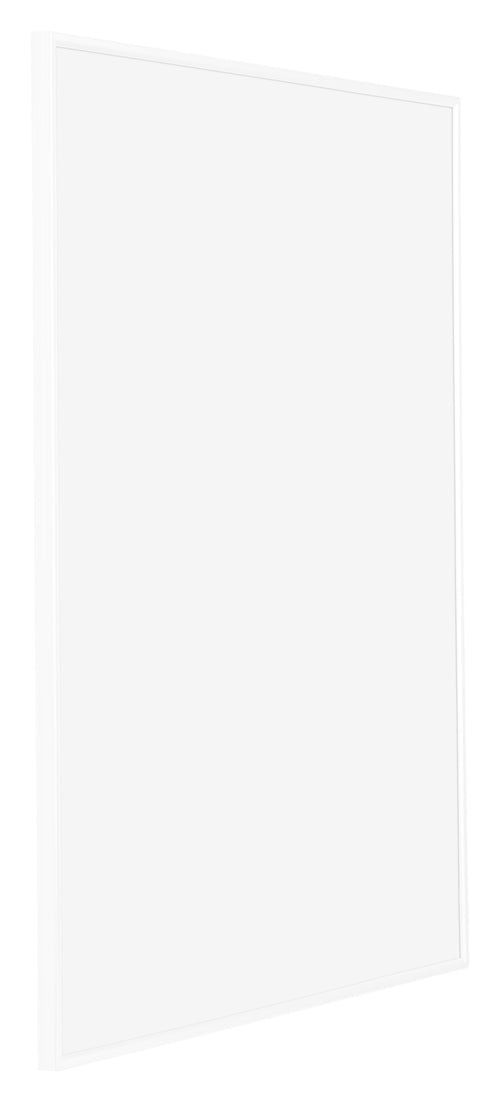 Evry Plastic Photo Frame 59 4x84cm A1 White High Gloss Front Oblique | Yourdecoration.com