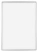 Evry Plastic Photo Frame 60x84cm Silver Front | Yourdecoration.com