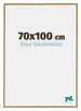 Evry Plastic Photo Frame 70x100cm Beech Light Front Size | Yourdecoration.com
