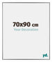 Evry Plastic Photo Frame 70x90cm Silver Front Size | Yourdecoration.com