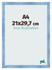 Photo Frame A4 - 21x29,7 cm - Clear Blue Swept - MDF - Pisa
