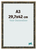 Photo Frame A3 - 29,7x42 cm - Blue Gold Melange - MDF - Pisa