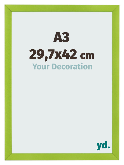 Photo Frame A3 - 29,7x42 cm - Green - MDF - Pisa