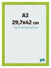 Photo Frame A3 - 29,7x42 cm - Green - MDF - Pisa