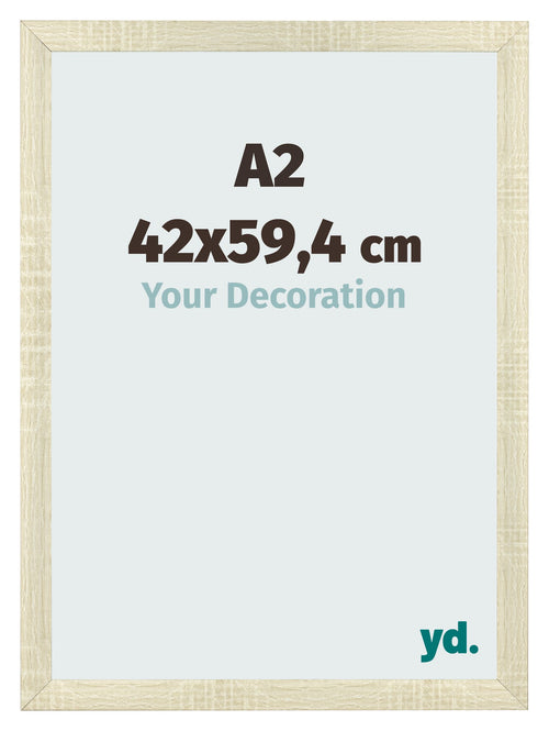 Photo Frame A2 - 42x59,4 cm - Sonoma Oak - MDF - Pisa