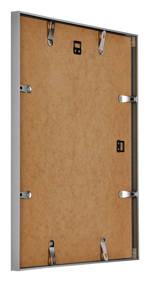 Kent Aluminium Photo Frame 24x30cm Platinum Back Oblique | Yourdecoration.com