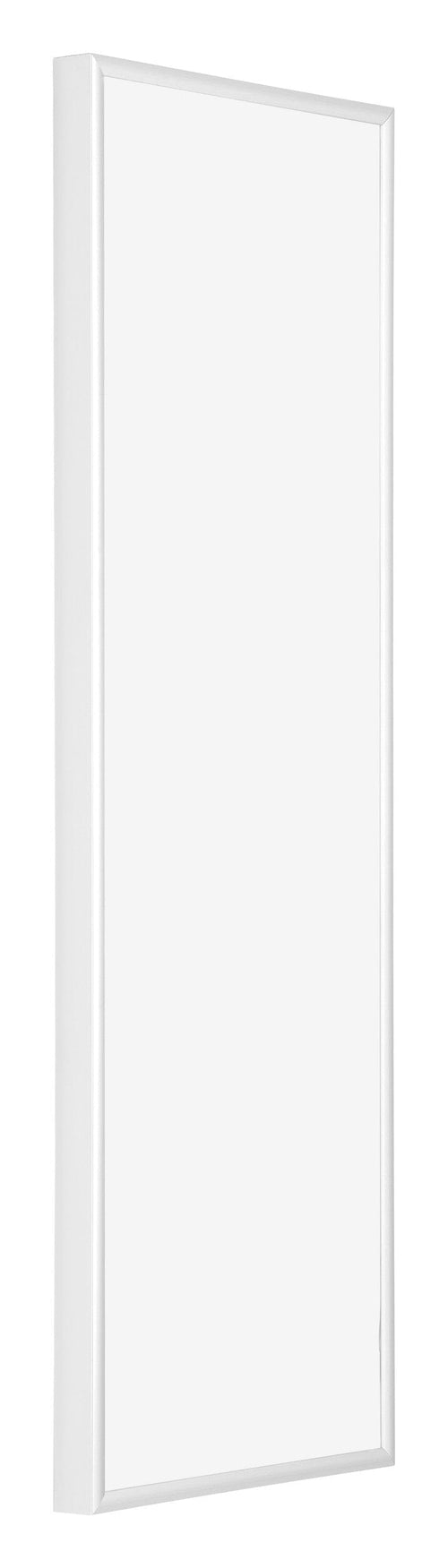 Kent Aluminium Photo Frame 25x75cm White High Gloss Front Oblique | Yourdecoration.com