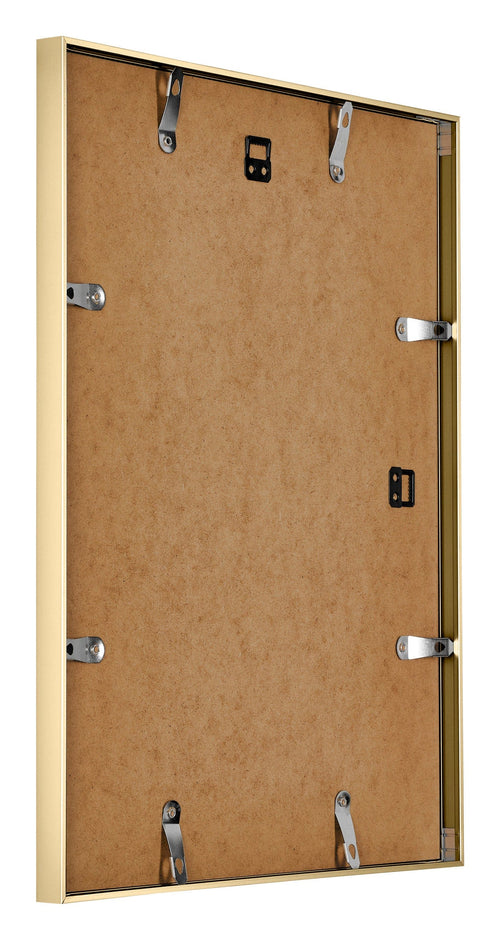 Kent Aluminium Photo Frame 36x49cm Gold Back Oblique | Yourdecoration.com