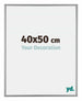 Kent Aluminium Photo Frame 40x50cm Platinum Front Size | Yourdecoration.com