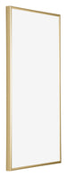 Kent Aluminium Photo Frame 40x80cm Gold Front Oblique | Yourdecoration.com