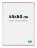 Kent Aluminium Photo Frame 45x60cm Copper Front Size | Yourdecoration.com