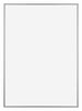 Kent Aluminium Photo Frame 48x68cm Platinum Front | Yourdecoration.com