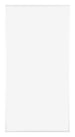 Kent Aluminium Photo Frame 50x100cm White High Gloss Front | Yourdecoration.com