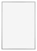 Kent Aluminium Photo Frame 59 4x84cm A1 Platinum Front | Yourdecoration.com