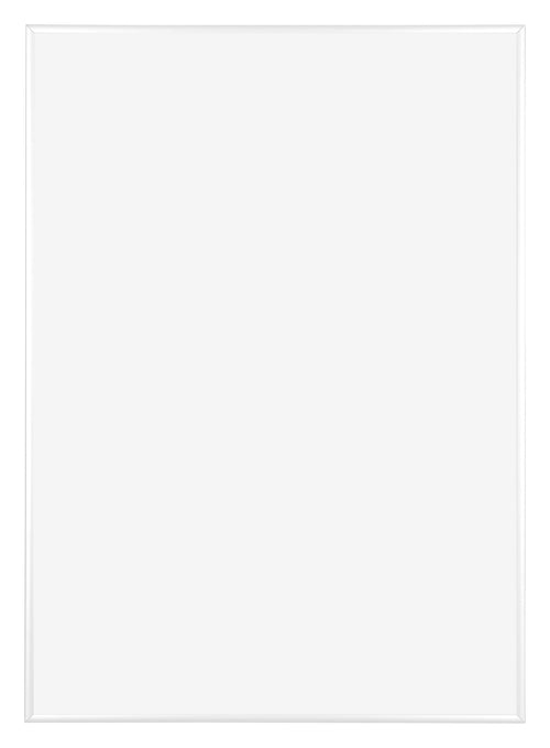 Kent Aluminium Photo Frame 70x100cm White High Gloss Front | Yourdecoration.com