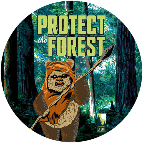 Komar Non Woven Wall Mural Dd1 015 Star Wars Protect The Forest | Yourdecoration.com