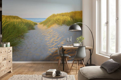 Komar Sandy Path Wall Mural 368x254cm | Yourdecoration.com