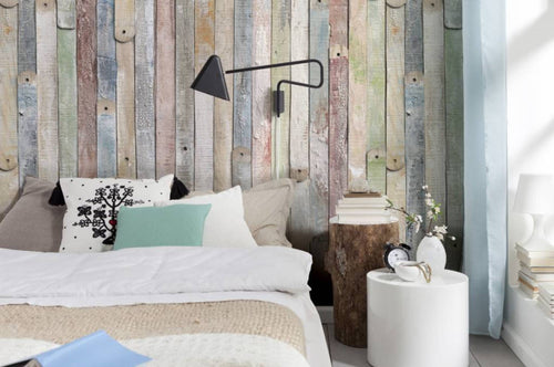 Komar Vintage Wood Wall Mural 184x254cm | Yourdecoration.com