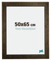 Leeds Wooden Photo Frame 50x65cm Champagne Brushed Front Size | Yourdecoration.com