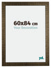 Leeds Wooden Photo Frame 60x84cm Champagne Brushed Front Size | Yourdecoration.com