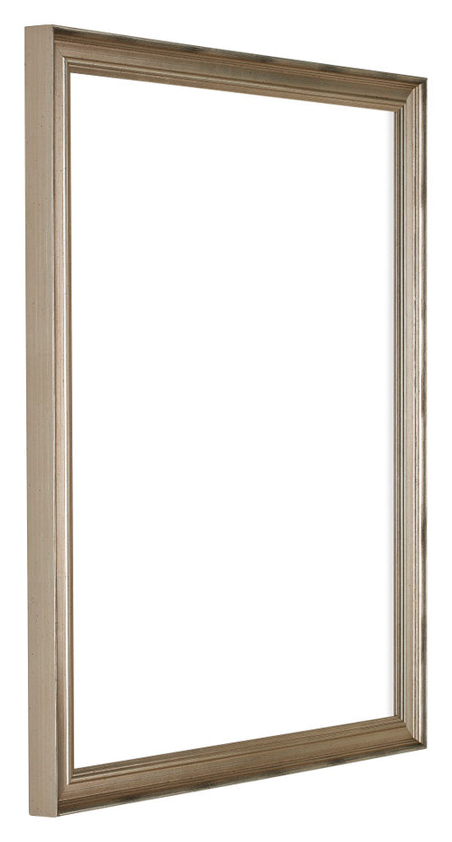 Lincoln Wood Photo Frame 20x25cm Silver Front Oblique | Yourdecoration.com