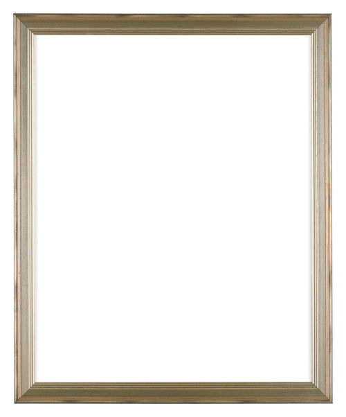 Lincoln Wood Photo Frame 20x25cm Silver Front | Yourdecoration.com