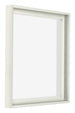 Lyon MDF Canvas Floater Frame 1 1 White Matte Front Oblique | Yourdecoration.com
