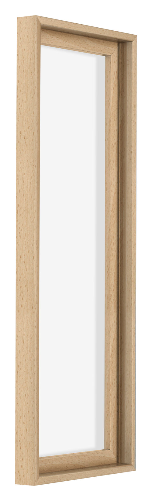 Lyon MDF Canvas Floater Frame 1 3 Beech Front Oblique | Yourdecoration.com