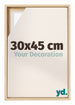 Lyon MDF Canvas Floater Frame 30x45cm Beech Front Size | Yourdecoration.com