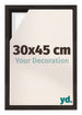 Lyon MDF Canvas Floater Frame 30x45cm Oak Dark Front Size | Yourdecoration.com
