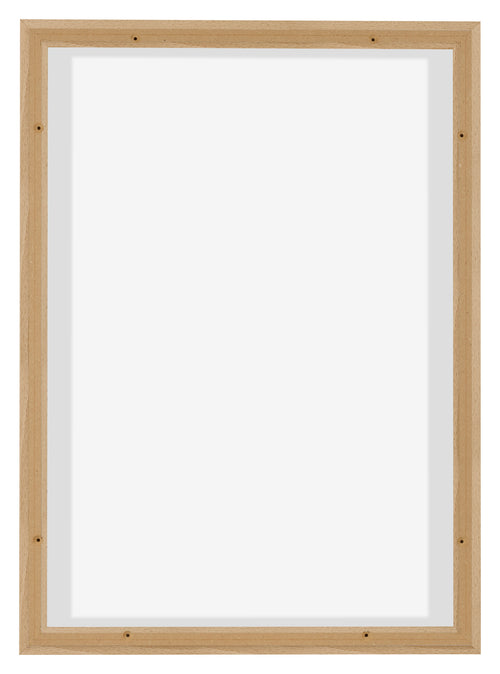Lyon MDF Canvas Floater Frame 5 7 Beech Back | Yourdecoration.com