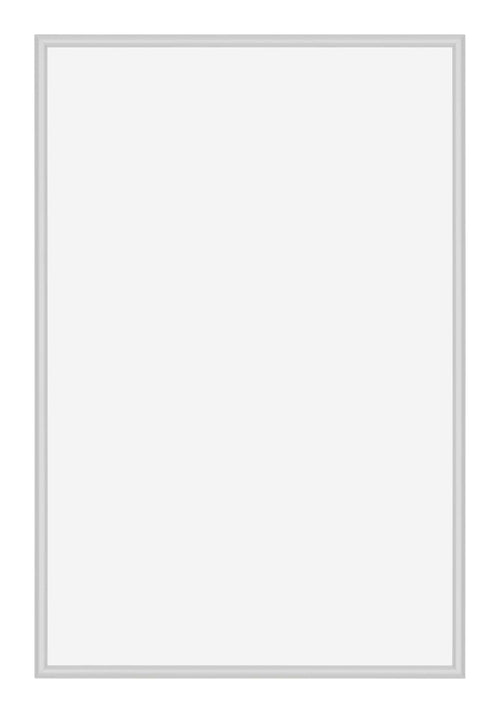 Miami Aluminium Photo Frame 60x90cm Silver Matt Front | Yourdecoration.com